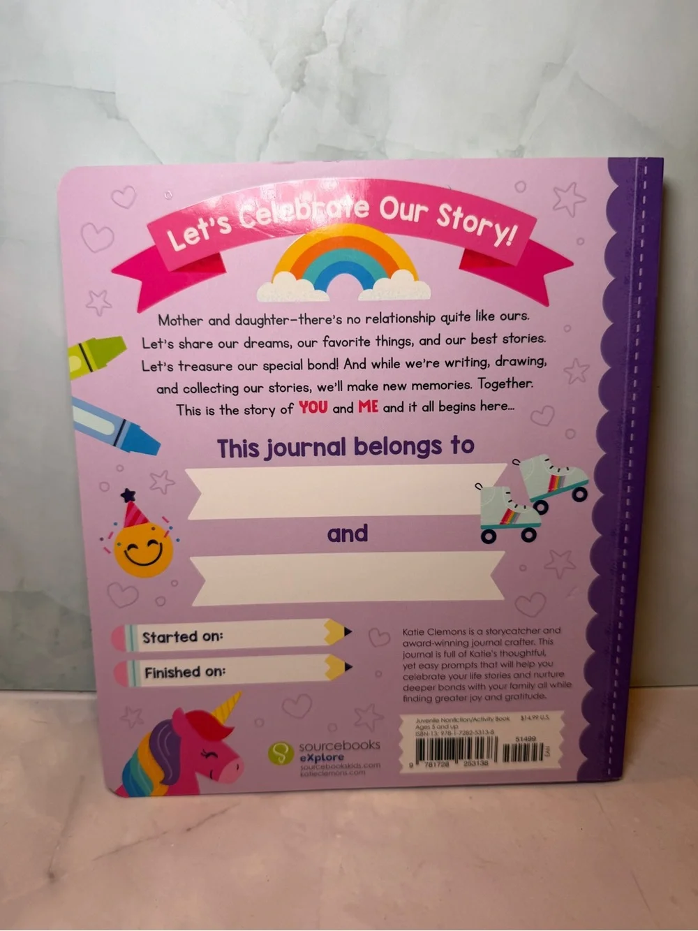 My First Mom and Daughter Journal - Pink Activity Book for Girls and Moms